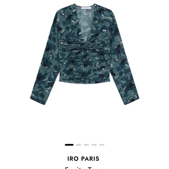 Iro Paris - Fruita Top - Size 38 - Picture 1 of 3